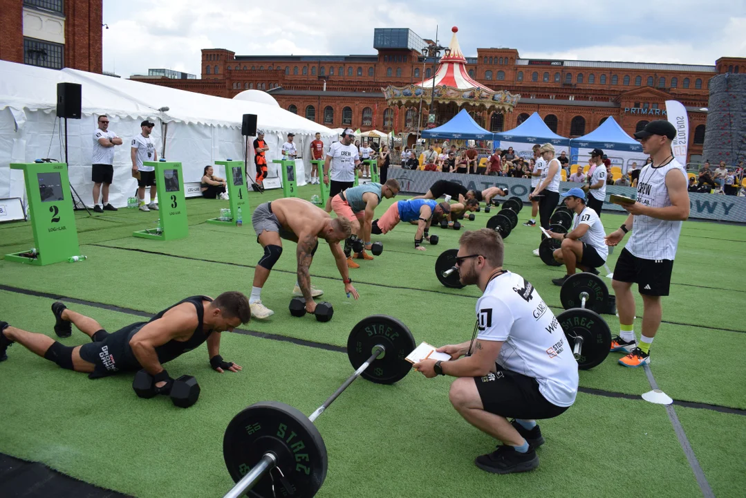 Zawody CrossFit LOGinLAB w Manufakturze