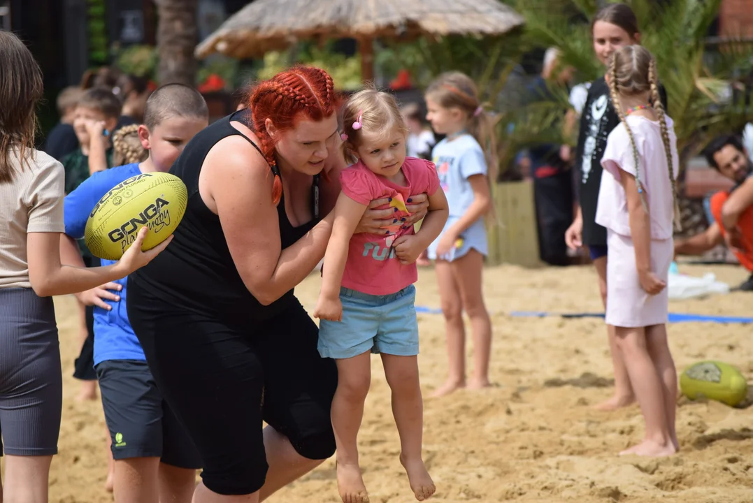 Beach Side Rugby w Manufakturze - atrakcje