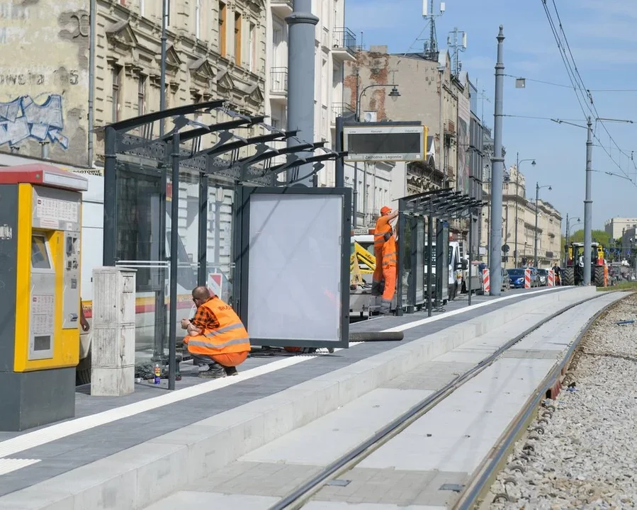 Koniec budowy podwójnych przystanków tramwajowych przy Zachodniej