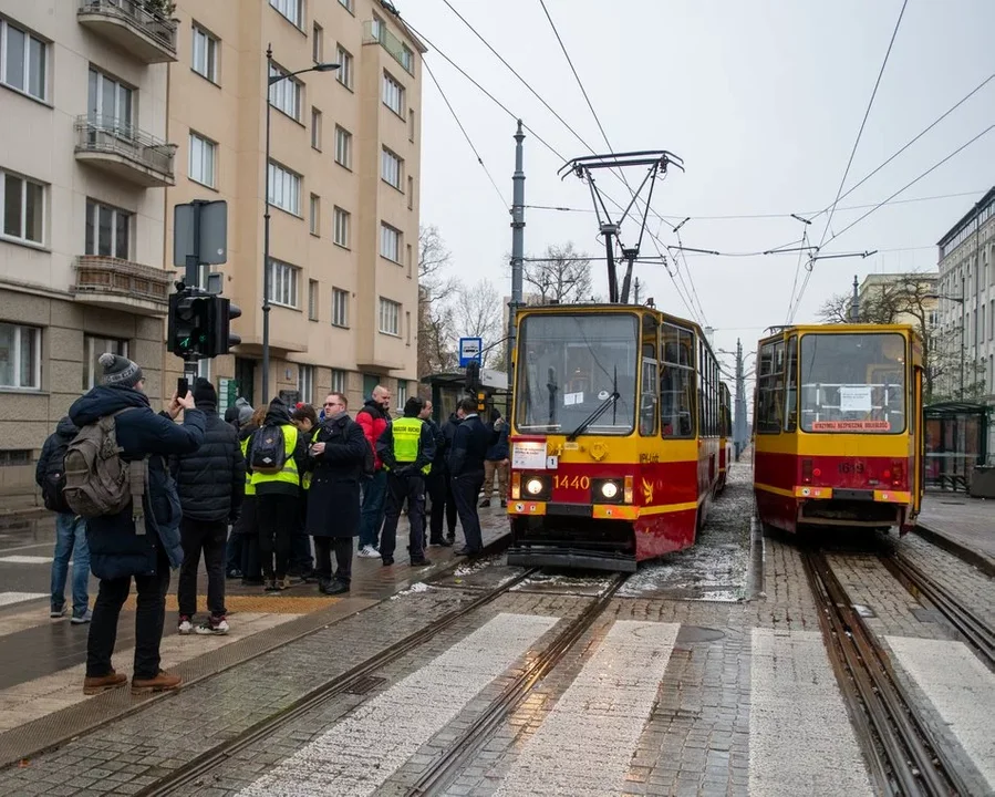 45-lecie tramwajów Konstal 805Na w Łodzi