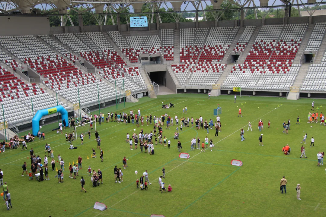 Urodzinowy piknik z okazji 600. urodzin Łodzi na stadionie ŁKS-u - 18.06.2023 r.