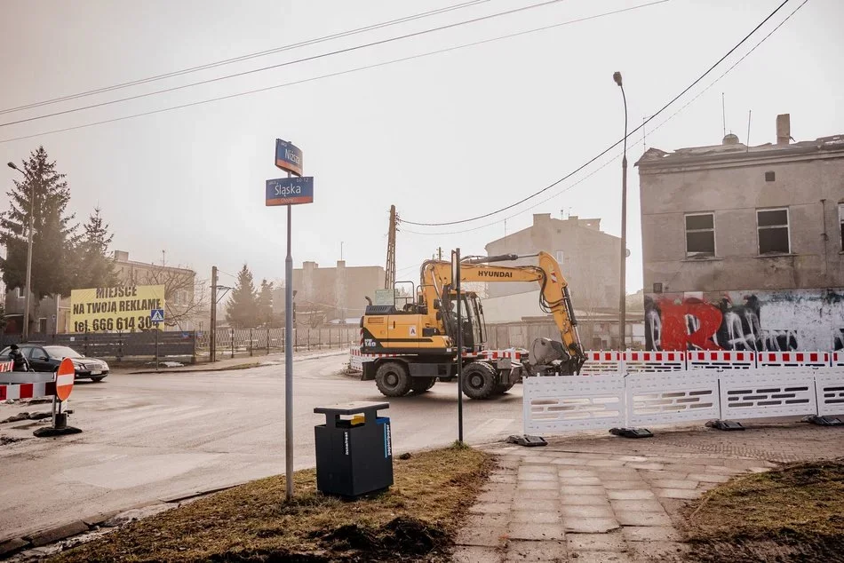 Zmiana organizacji ruchu na Dąbrowie