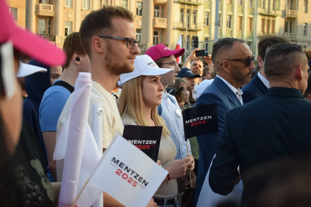 Sławomir Mentzen w Łodzi