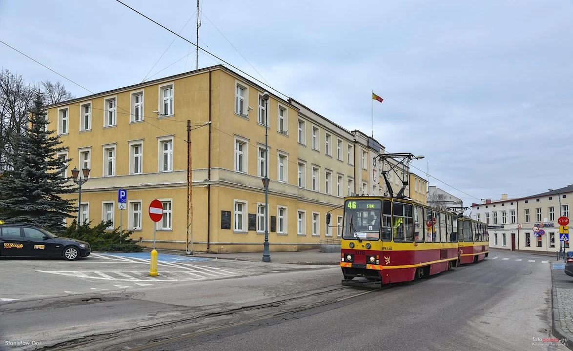 Komunikacja miejska w Zgierzu na starych fotografiach