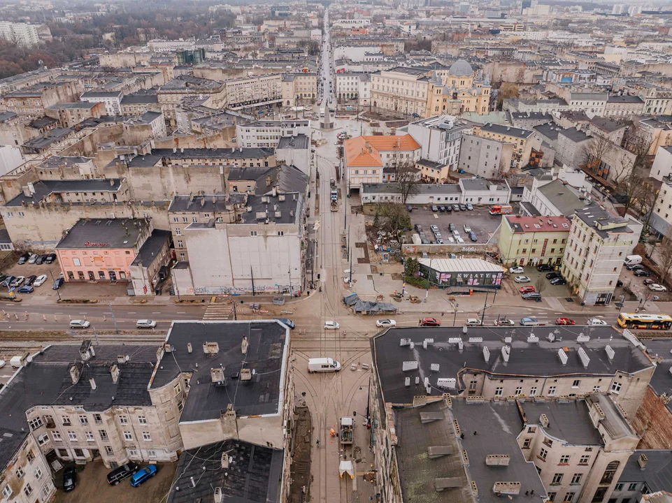 Koniec remontu placu Wolności w Łodzi