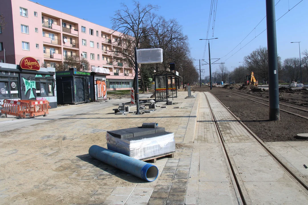 Finał prac na Wojska Polskiego w Łodzi