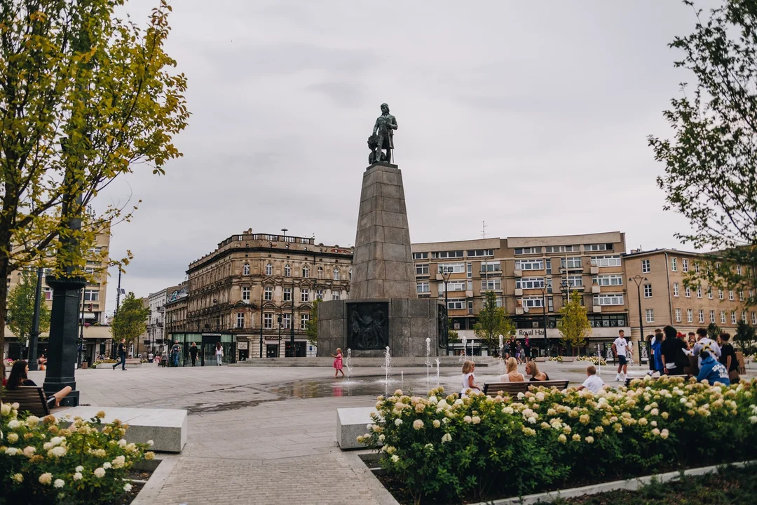 Plac Wolności w Łodzi z I miejscem w konkursie Towarzystwa Urbanistów Polskich