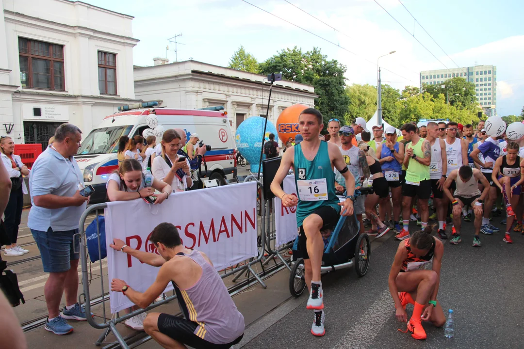 21. Bieg Ulicą Piotrkowską Rossmann Run w Łodzi