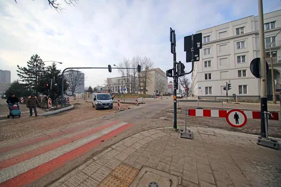 Kolejny etap przebudowy ważnej ulicy w centrum. MPK wprowadza zmiany