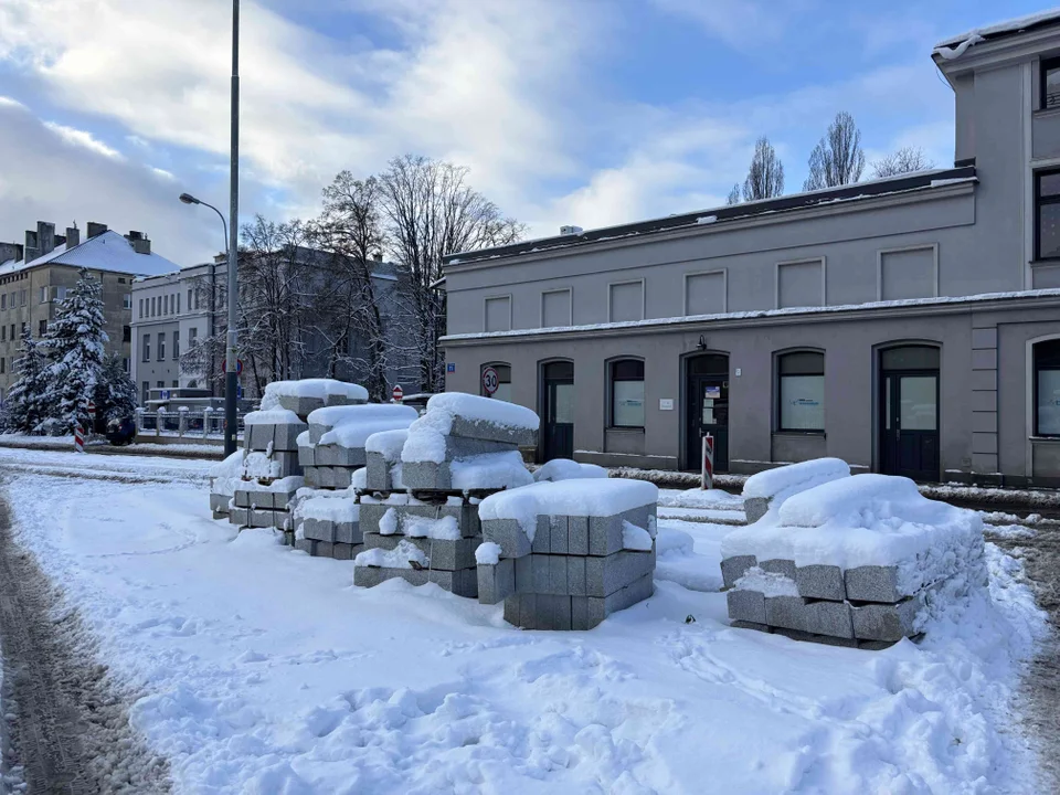 Kolejny etap remontu ulicy Sterlinga w Łodzi rozpoczęty