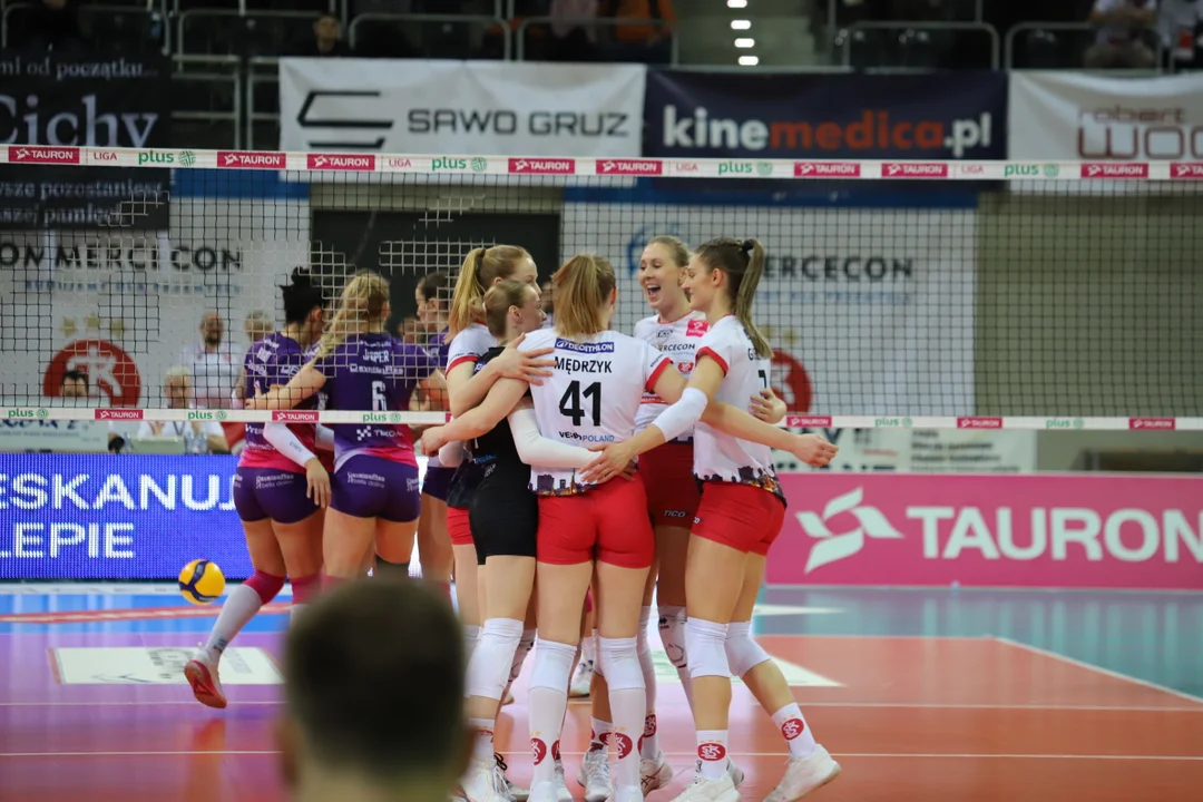 Tauron Liga: ŁKS Commercecon Łódź - DevelopRes Rzeszów