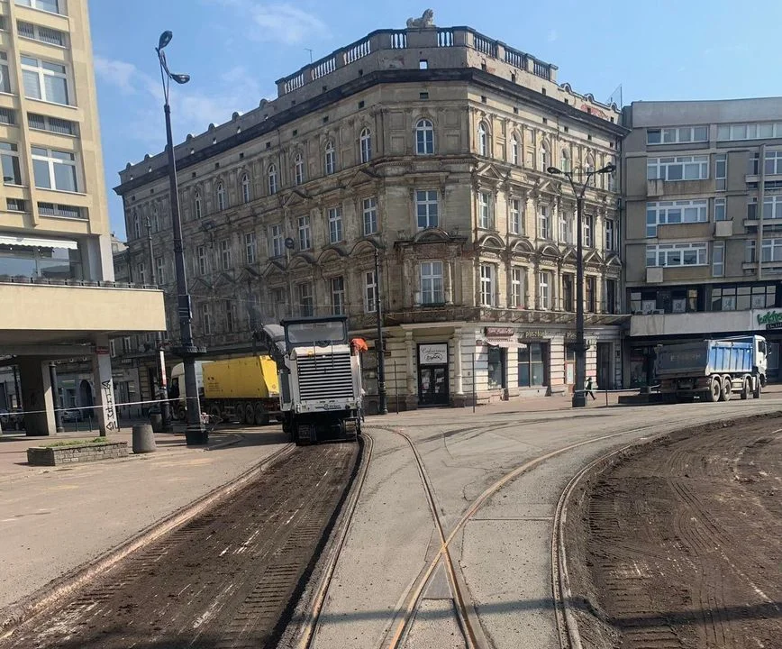 Tak zmienił się plac Wolności w Łodzi