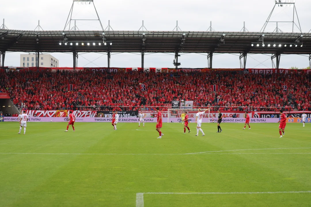 Mecz Widzew - Raków Częstochowa