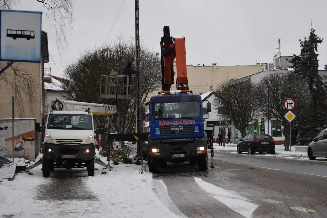 Utrudnienia dla kierowców w Zgierzu