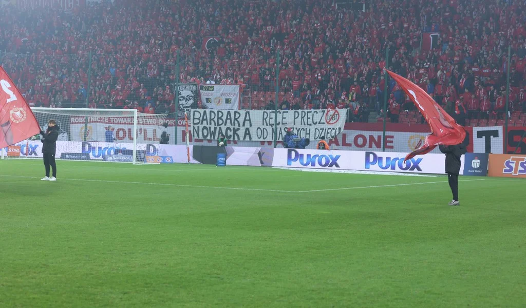 Mecz Widzew Łódź kontra Karków Częstochowa