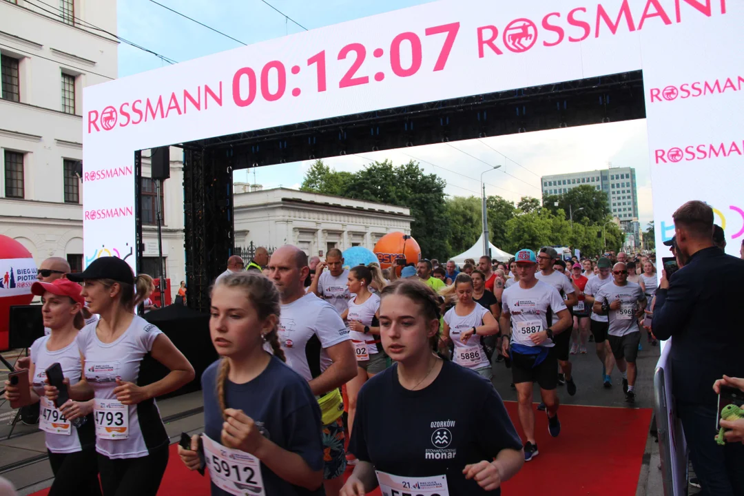 21. Bieg Ulicą Piotrkowską Rossmann Run w Łodzi