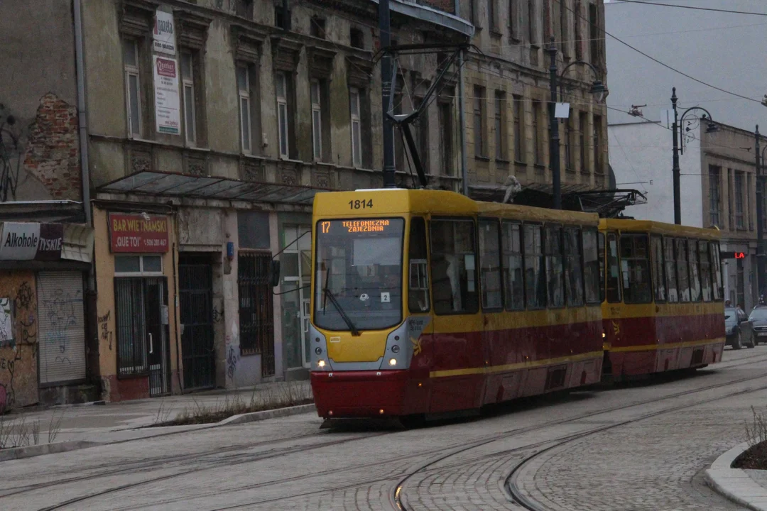 Tramwaje i autobusy MPK Łódź powróciły na Legionów