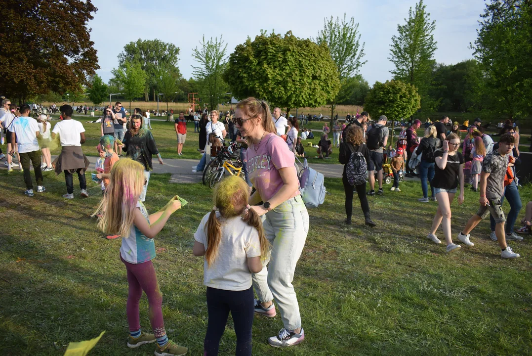 Festiwal kolorów na Stawach Jana