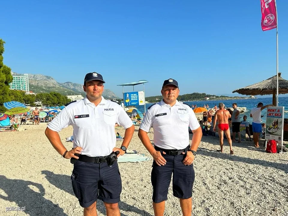 Pełnią tam służbę od niedawna, a już jest o nich głośno. Zobacz, czego polscy policjanci dokonali w Chorwacji - Zdjęcie główne