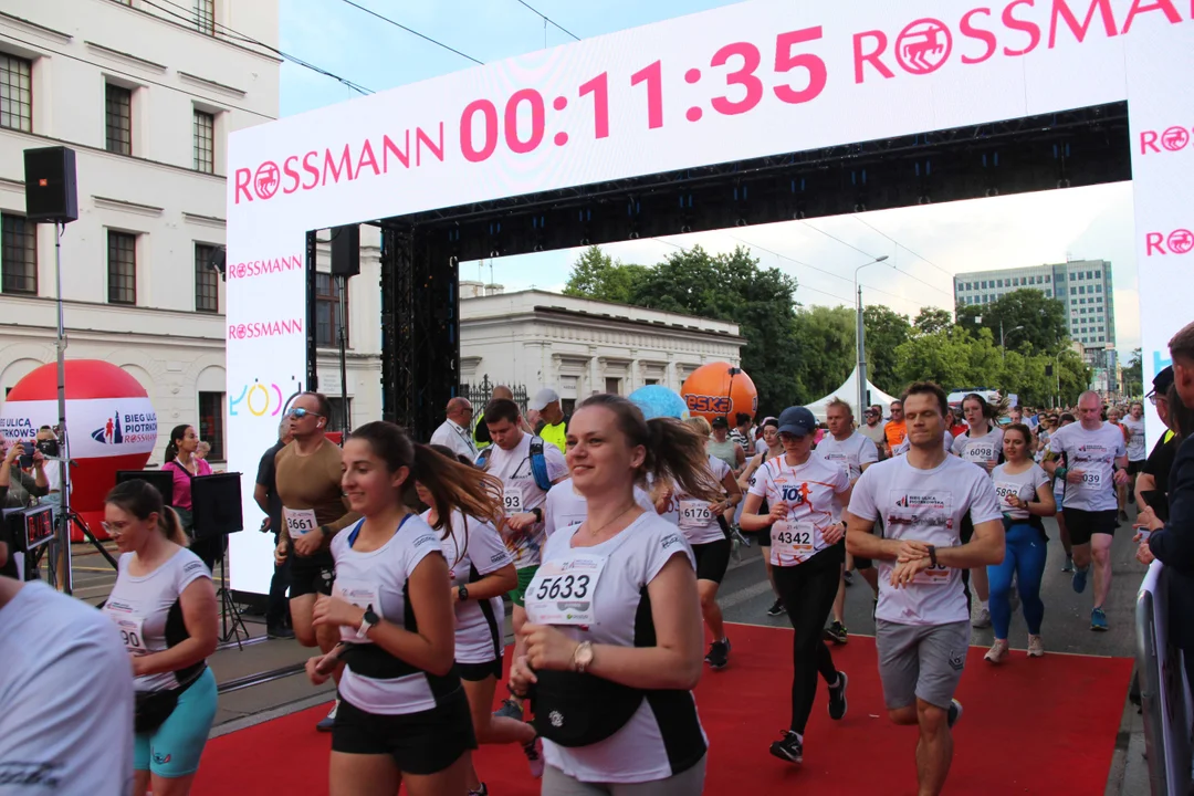 21. Bieg Ulicą Piotrkowską Rossmann Run w Łodzi