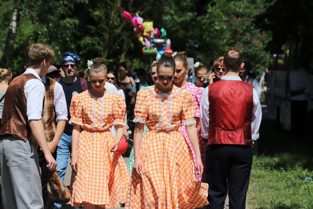 Piknik rodzinny z okazji dnia dziecka na Młynku w Łodzi