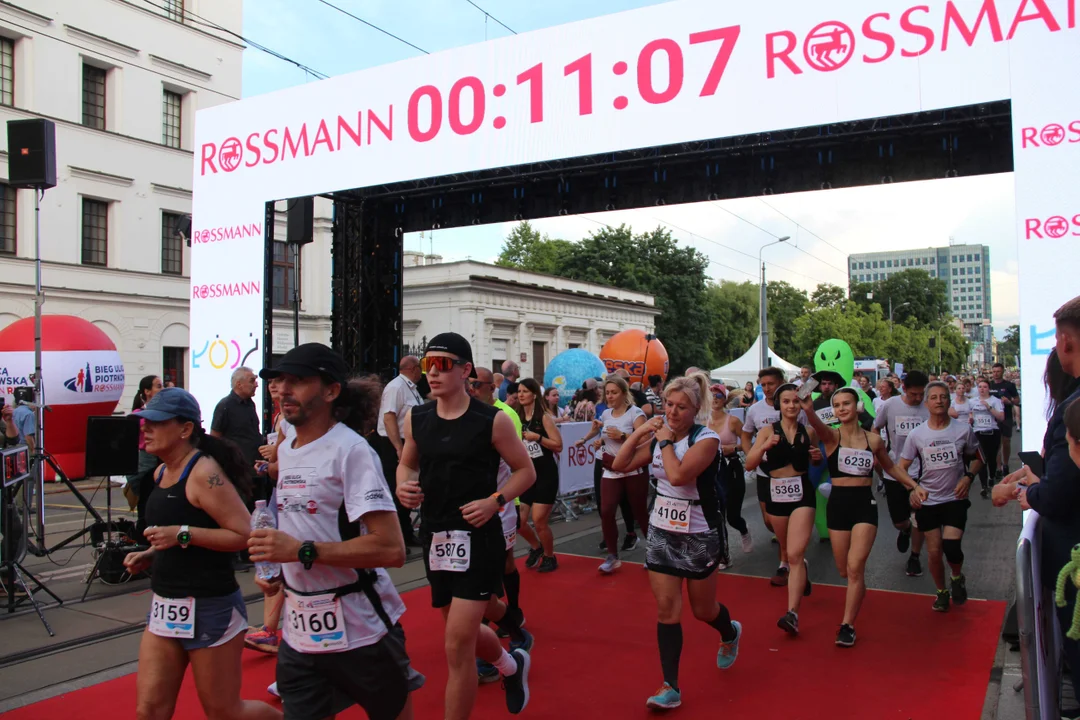 21. Bieg Ulicą Piotrkowską Rossmann Run w Łodzi