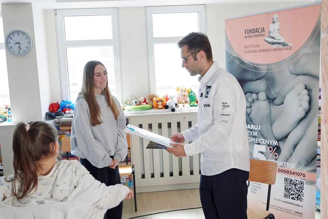 Znany rajdowiec w łódzkim szpitalu