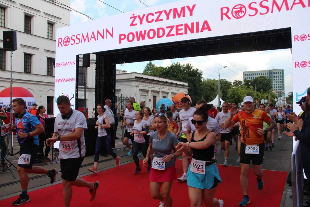 21. Bieg Ulicą Piotrkowską Rossmann Run w Łodzi