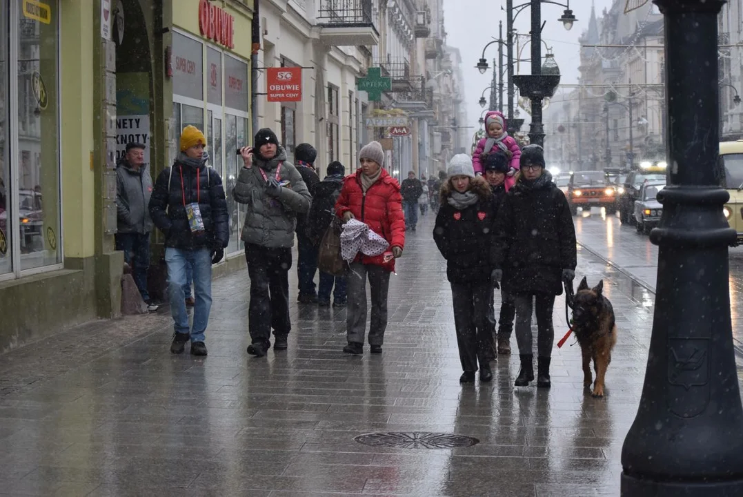 Wolontariusze WOŚP w Łodzi