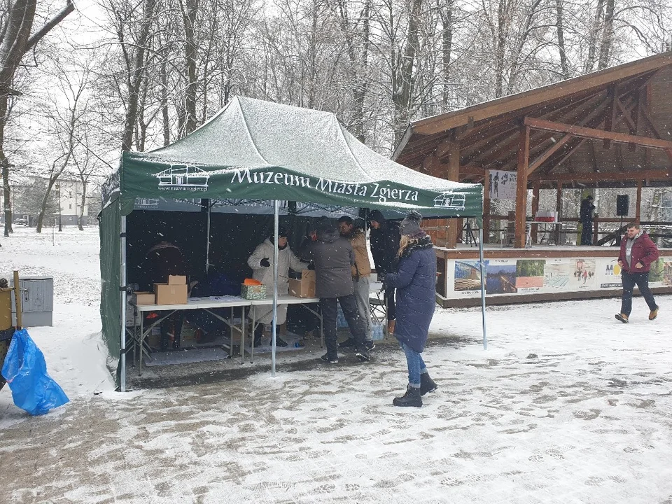 Bieg Tropem Wilczym w Zgierzu. Mimo kiepskiej pogody było naprawdę gorąco