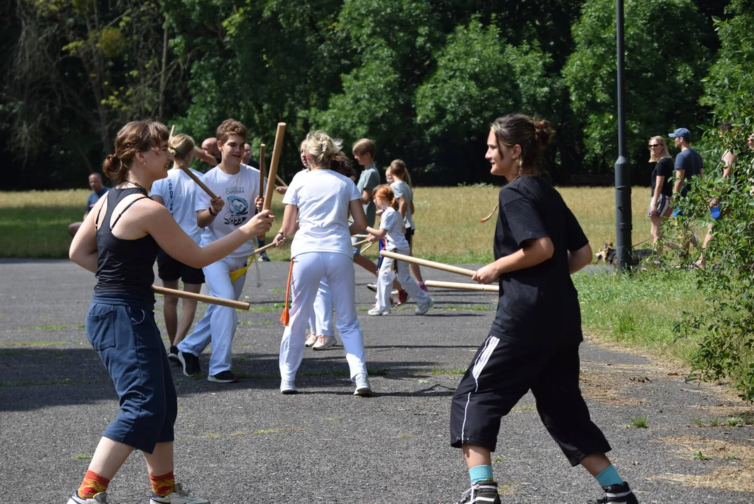 Capoeira w parku Baden-Powella