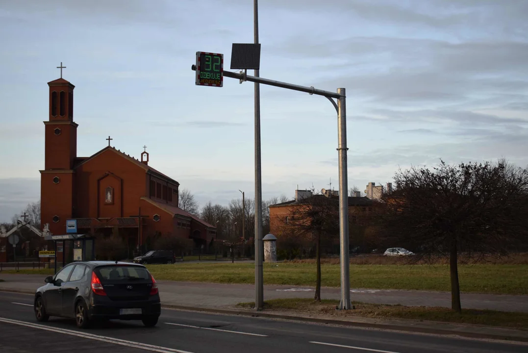 Mierniki prędkości w Zgierzu