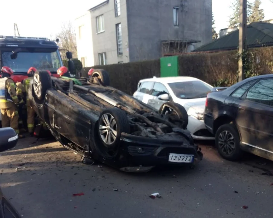 Poranny karambol na Górnej