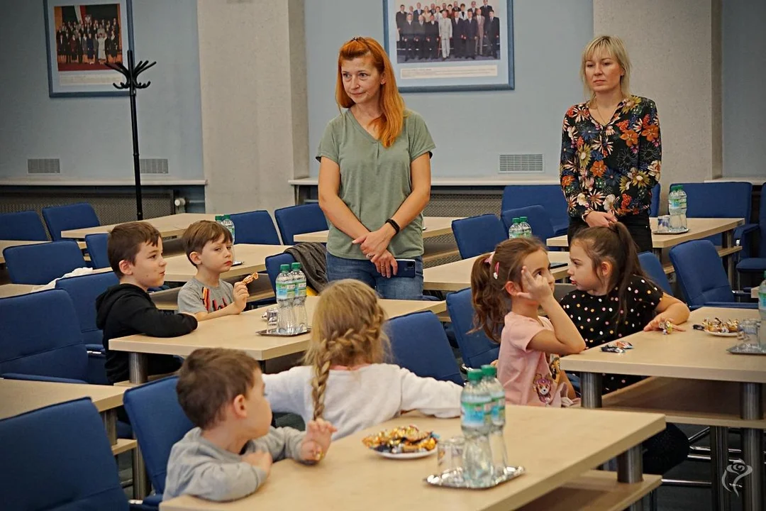 Dzieci z Punktu Przedszkolnego nr 3 odwiedziły Urząd Miasta w Kutnie