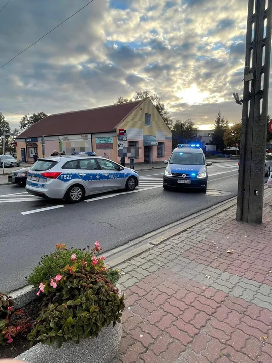 Potrącenie rowerzysty w Krośniewicach. Lądował śmigłowiec LPR