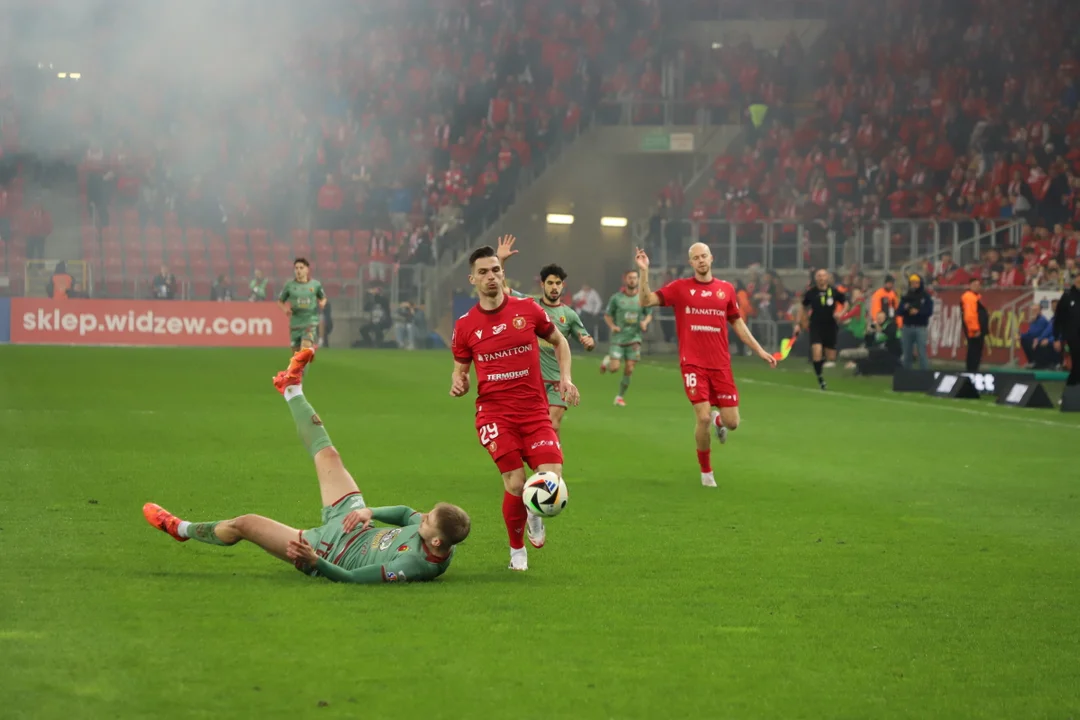 Widzew Łódź vs Jagiellonia Białystok, 9 marca 2025 r.