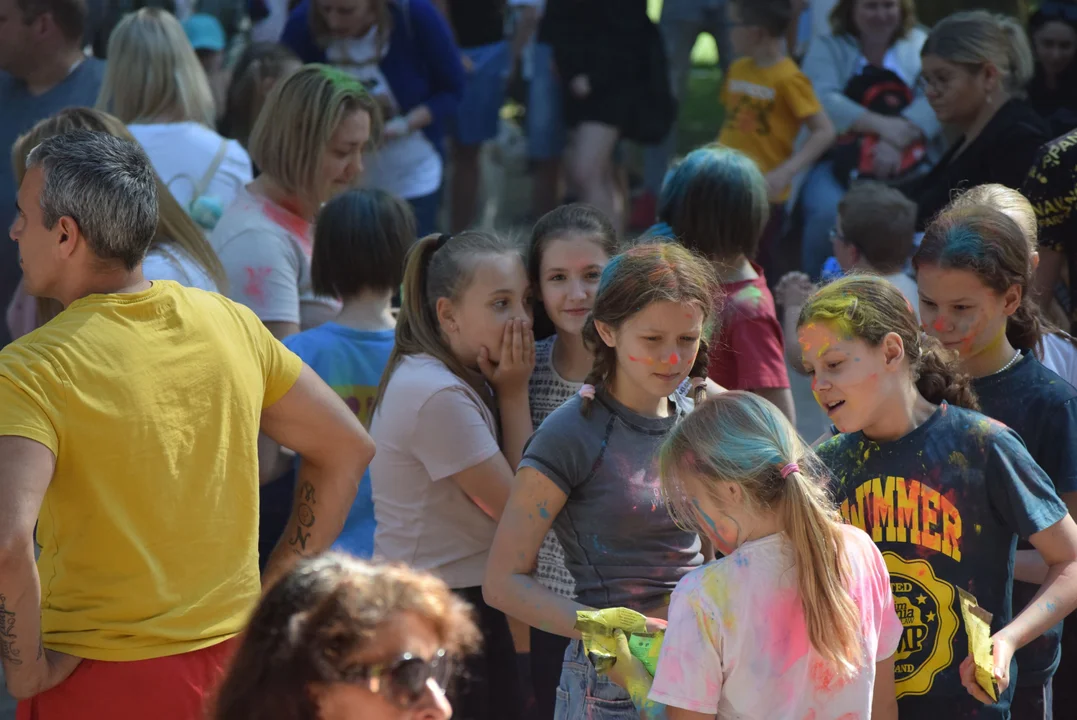 Festiwal baniek mydlanych i kolorów w Parku Miejskim w Zgierzu