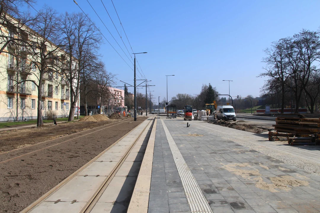 Finał prac na Wojska Polskiego w Łodzi