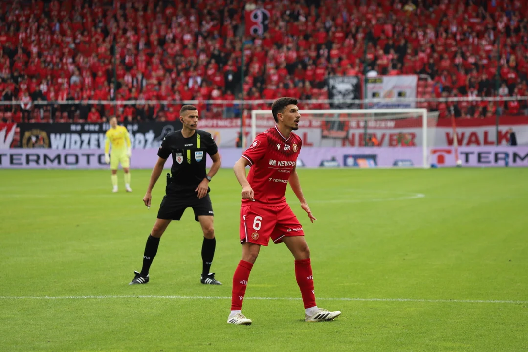 Mecz Widzew - Raków Częstochowa