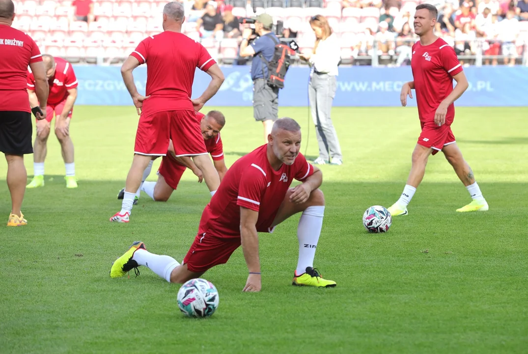 Mecz Gwiazd na stadionie Widzewa