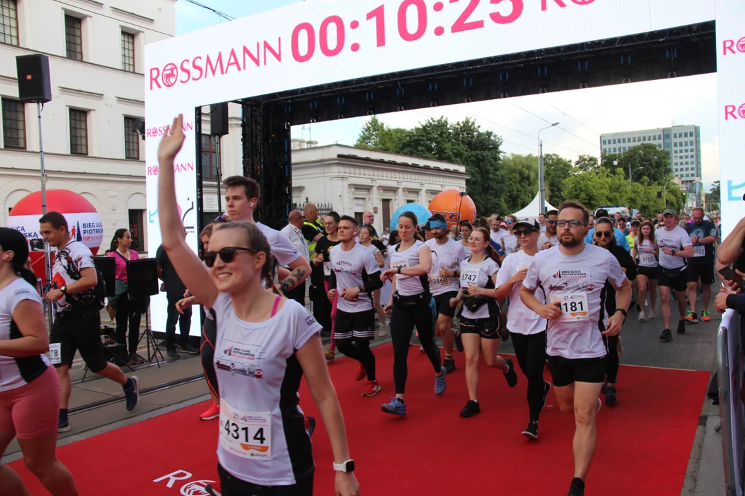 21. Bieg Ulicą Piotrkowską Rossmann Run w Łodzi