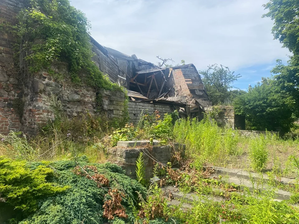 Zaniedbania i postępująca degradacja Bastionu św. Elżbiety