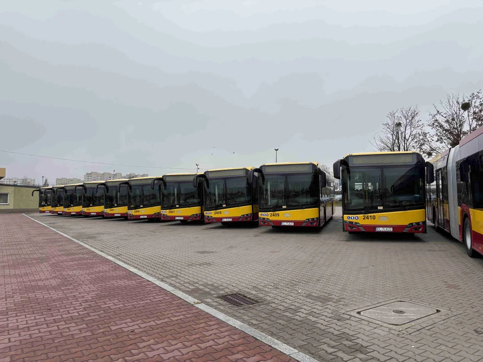 63 nowych autobusów hybrydowych przyjechało do MPK Łódź