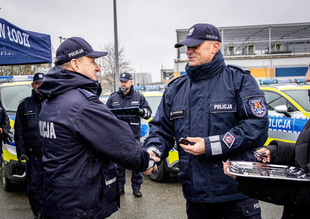 Łódzka policja w 2025 roku wzbogaciła się o 47 nowych radiowozów