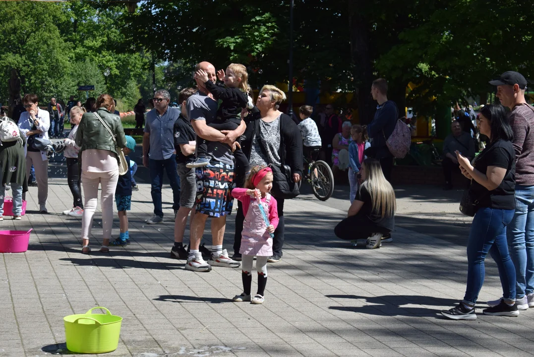 Festiwal baniek mydlanych i kolorów w Parku Miejskim w Zgierzu