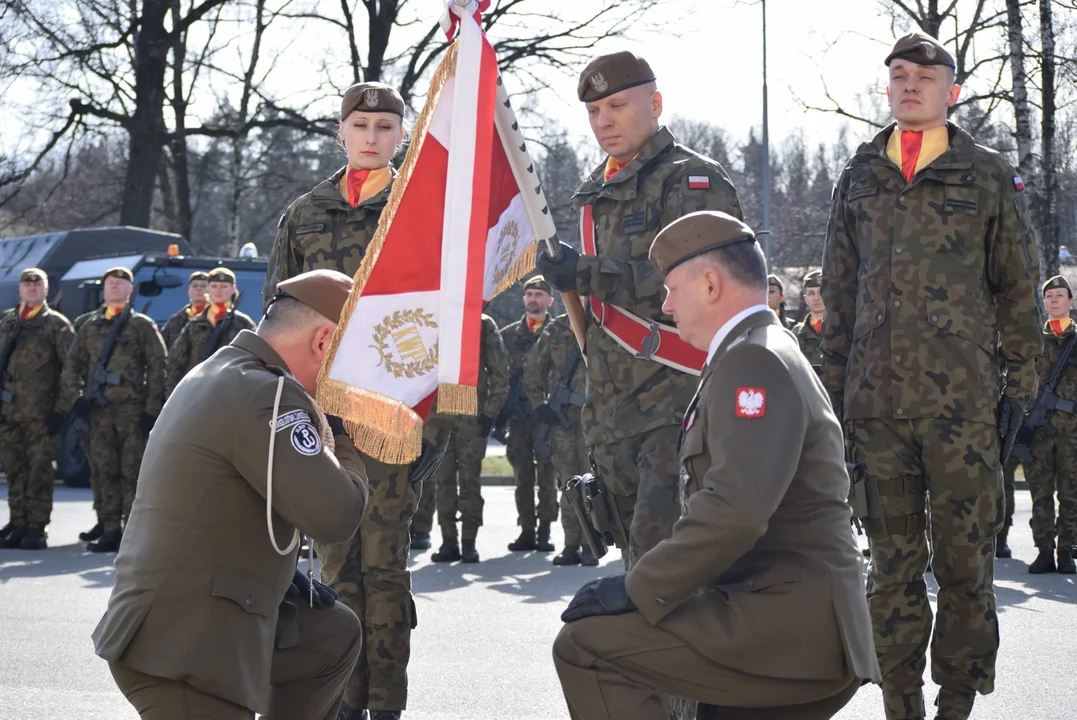 Łódzcy terytorialsi z nowym dowódcą