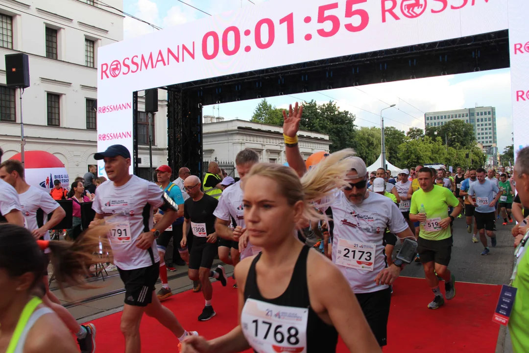 21. Bieg Ulicą Piotrkowską Rossmann Run w Łodzi