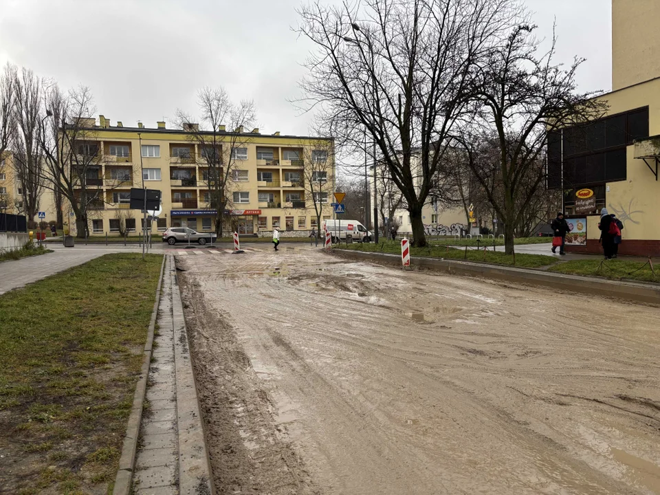 Remont ulicy Boya-Żeleńskiego w Łodzi