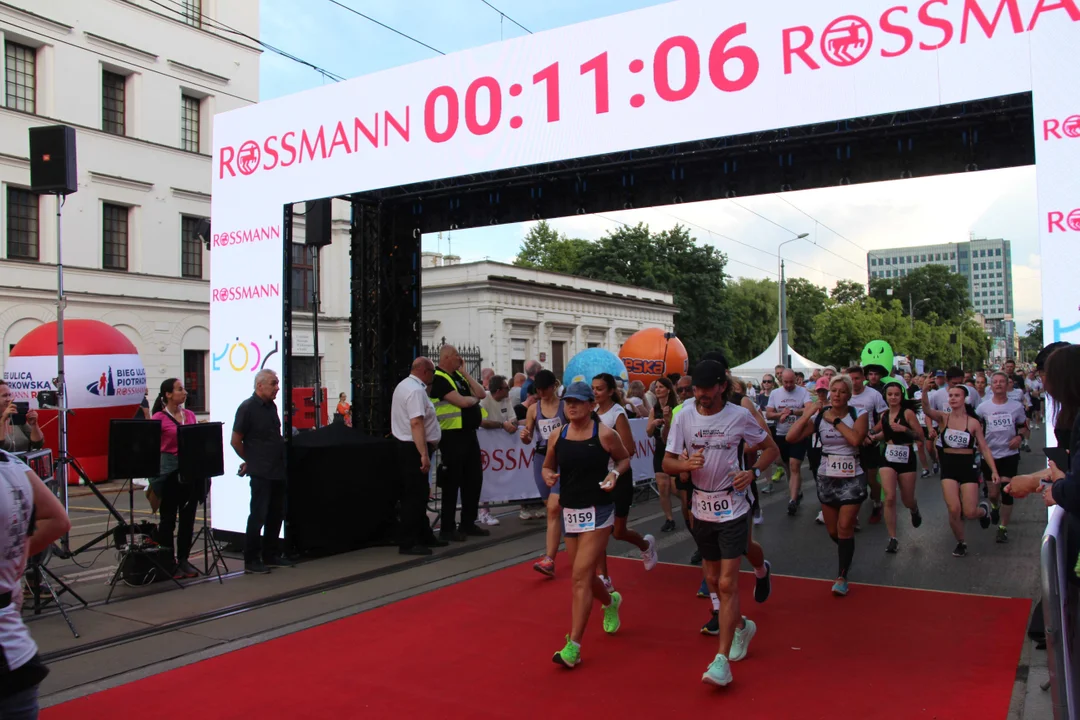 21. Bieg Ulicą Piotrkowską Rossmann Run w Łodzi