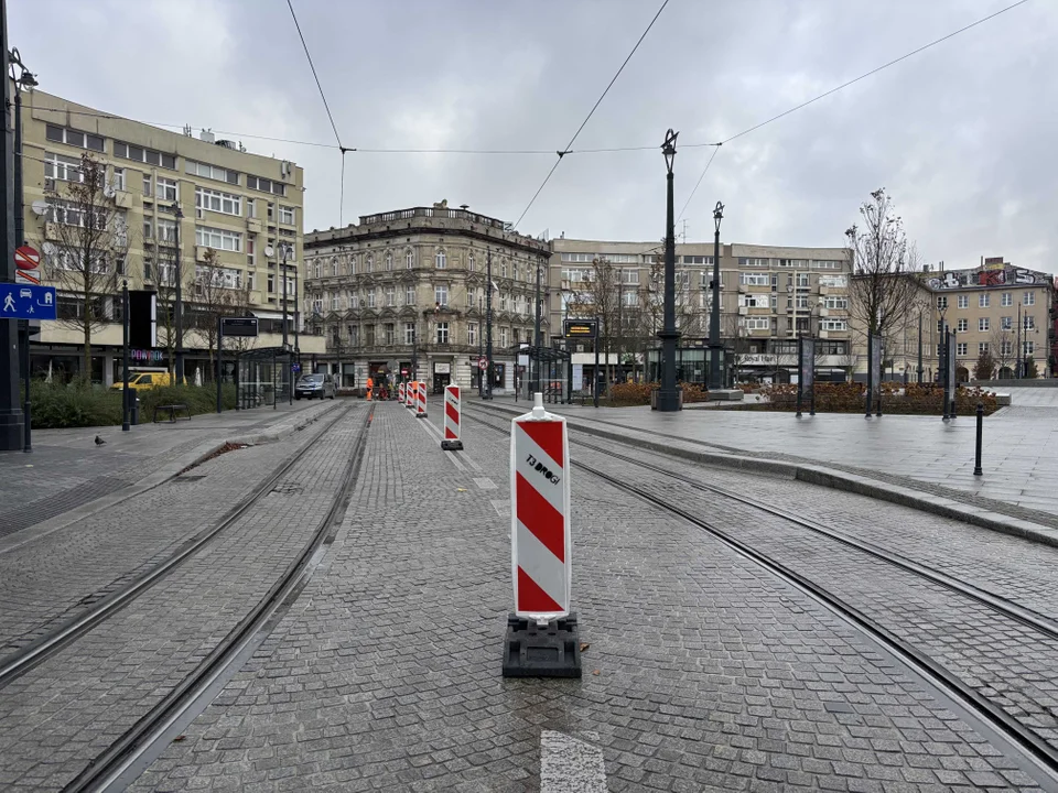 II etap prac gwarancyjnych na placu Wolności